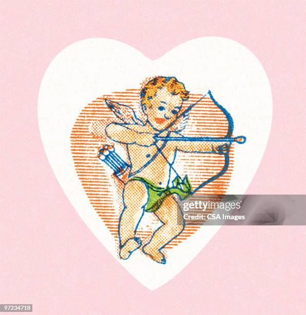 ilustraciones, imágenes clip art, dibujos animados e iconos de stock de cupid - cupido