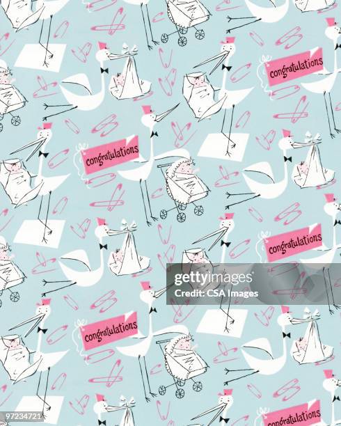 congratulation on the new baby - congratulations blue background stock illustrations