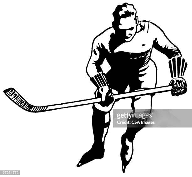 ilustraciones, imágenes clip art, dibujos animados e iconos de stock de hockey - hockey stick