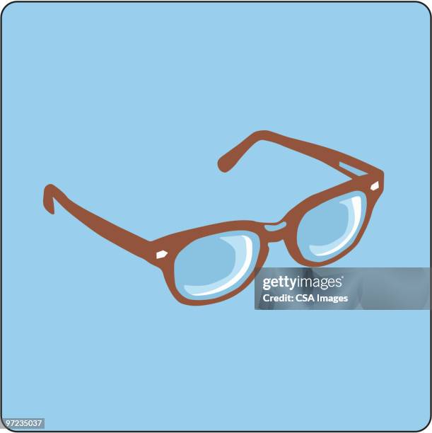 eyeglasses - eyeglasses stock-grafiken, -clipart, -cartoons und -symbole