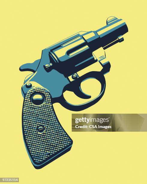 ilustraciones, imágenes clip art, dibujos animados e iconos de stock de joint - handgun