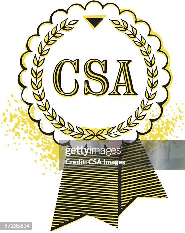 Csa Award Ribbon High-Res Vector Graphic - Getty Images