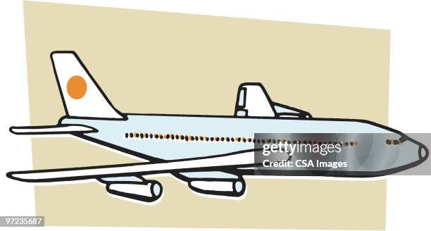 airplane - plane stock illustrations