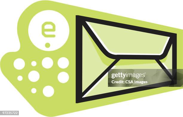 email - note message stock illustrations