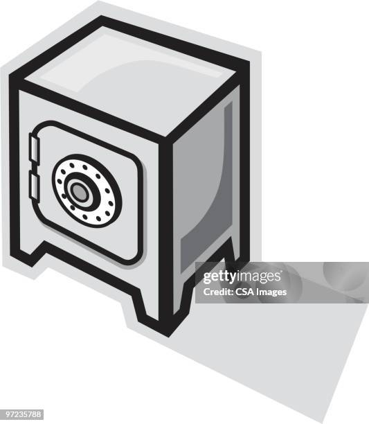 76 Money Safe Lock High Res Illustrations - Getty Images