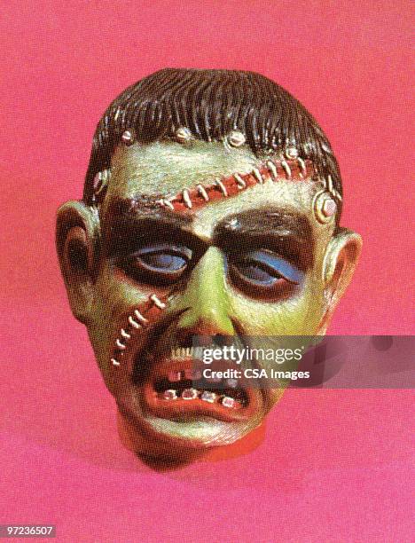 ilustrações de stock, clip art, desenhos animados e ícones de mask - frankenstein