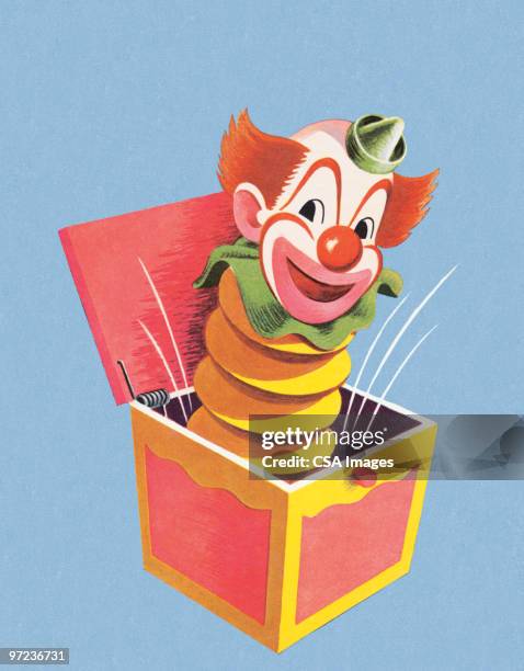 Clown Jack In The Box High-Res Vector Graphic - Getty Images
