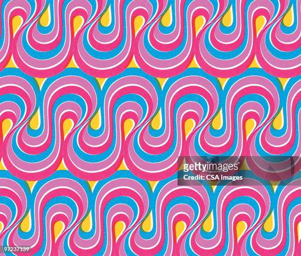 abstract pattern - trippy stock illustrations