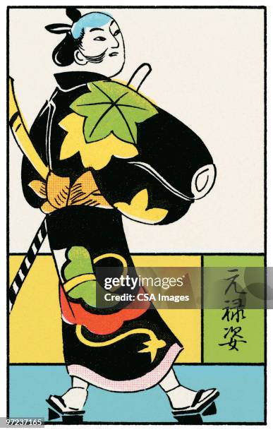 asian woman - kabuki stock-grafiken, -clipart, -cartoons und -symbole