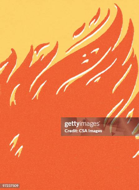 ilustrações, clipart, desenhos animados e ícones de fireman - burning