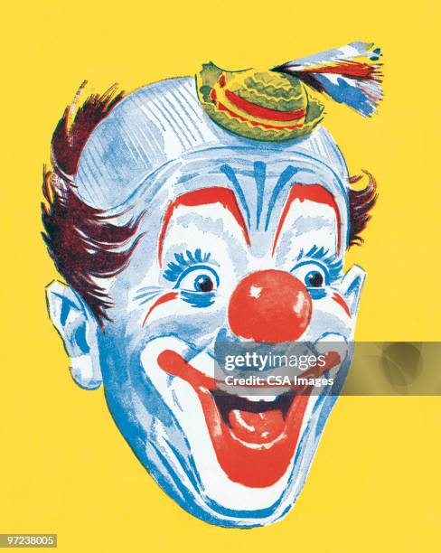 illustrations, cliparts, dessins animés et icônes de clown - clown