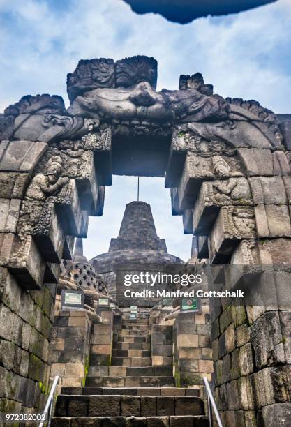 Temple Java Gates 17 Borobudur Gate Stock Photos, High-Res Pictures, and Images - Getty ...