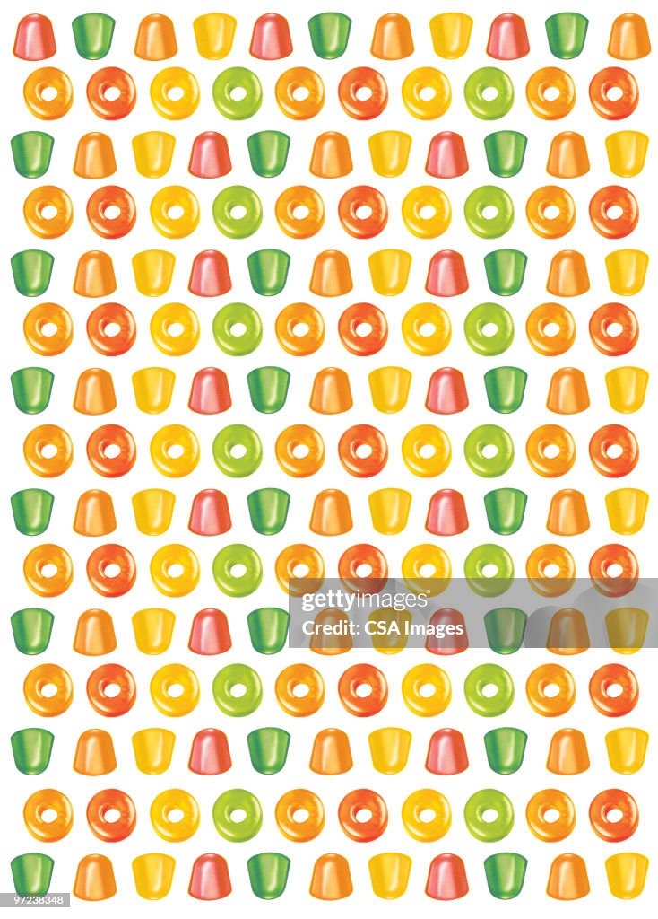 Large Candy Pattern Candy Pattern High-Res Vector Graphic - Getty Images