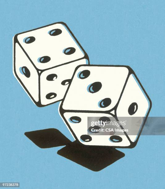 dice - würfel stock-grafiken, -clipart, -cartoons und -symbole