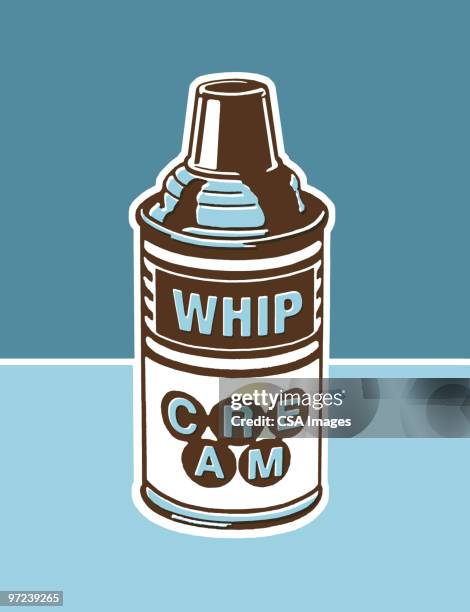 whip cream - cream stock illustrations