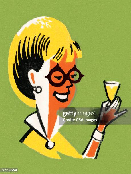 orange juice - disguise stock illustrations