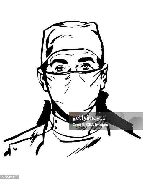 surgeon - doctor alone stock illustrations