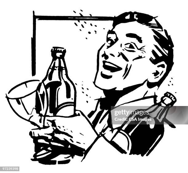 bartender - laughing stock illustrations