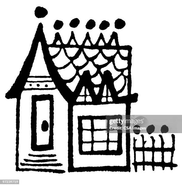 house - building exit stock illustrations