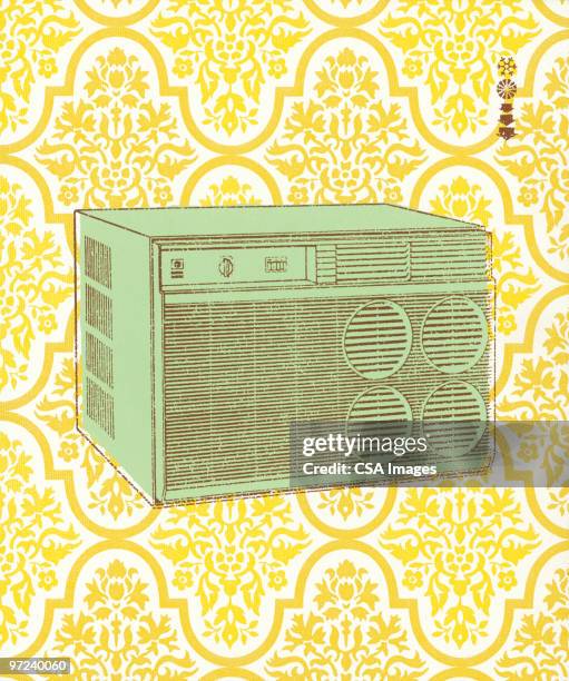 air conditioning unit - air conditioner stock illustrations