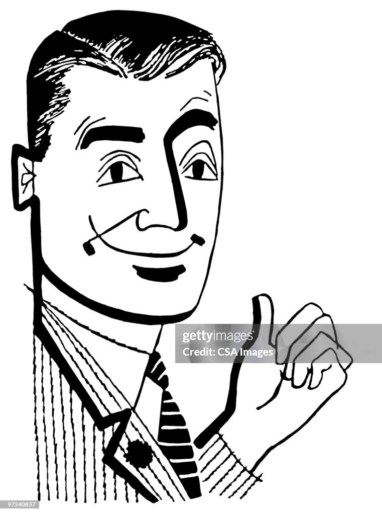 Man Pointer Man Pointing High-Res Vector Graphic - Getty Images