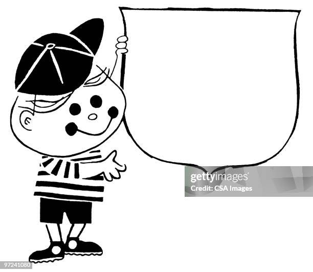 shield - kid presenting stock illustrations