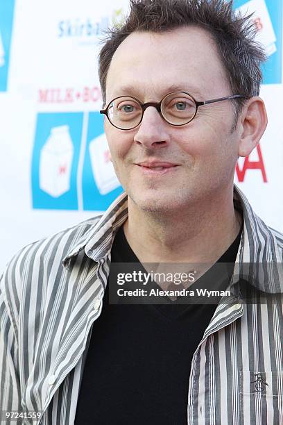 Michael Emerson at The Milk And Bookies First Annual Story Time Celebration held at The Skirball Cultural Center on February 28, 2010 in Los Angeles,...