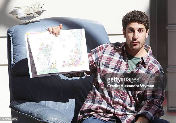 Jason Biggs at The Milk And Bookies First Annual Story Time Celebration held at The Skirball Cultural Center on February 28, 2010 in Los Angeles,...