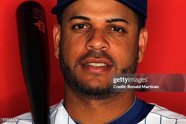 Aramis Ramirez of the Chicago Cubs poses for a photo during Spring Training Media Photo Day at Fitch Park on March 1, 2010 in Mesa, Arizona.