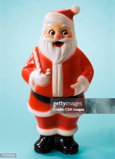 santa claus - christmas toys stock pictures, royalty-free photos & images