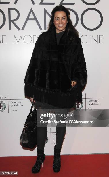 Maria Buccellati attends the opening of new exhibition space at Palazzo Morimondo dedicated to fashion and costume on March 1, 2010 in Milan, Italy.