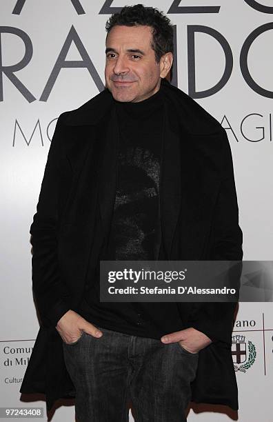 Designer Ennio Capasa attends the opening of new exhibition space at Palazzo Morimondo dedicated to fashion and costume on March 1, 2010 in Milan,...