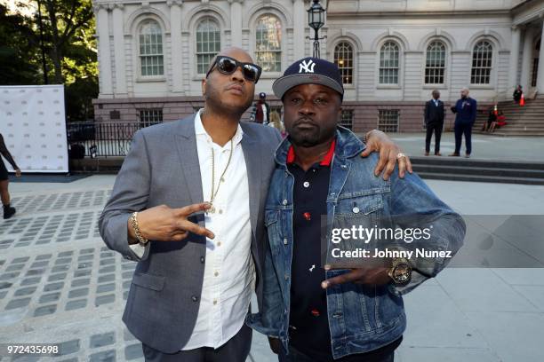 Styles P and Havoc attend the 3rd Annual Influence Awards at City Hall on June 11, 2018 in New York City.