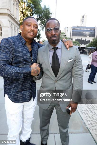 Maino and Mark Pitts attend the 3rd Annual Influence Awards at City Hall on June 11, 2018 in New York City.