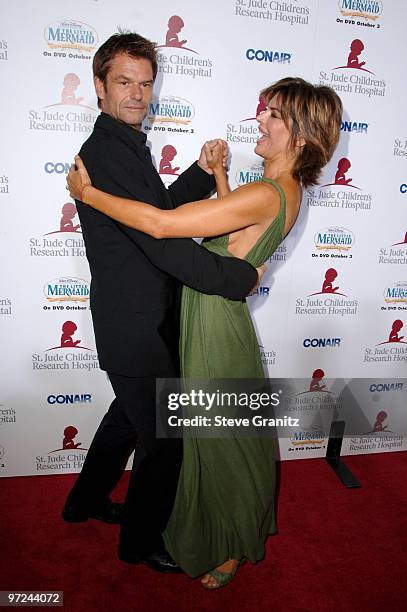 Harry Hamlin and Lisa Rinna