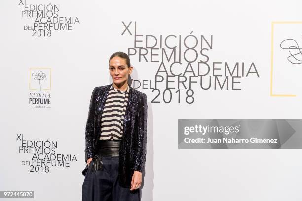 Laura Ponte attends 'Academia del Perfume' awards 2018 at Circulo de Bellas Artes on June 12, 2018 in Madrid, Spain.