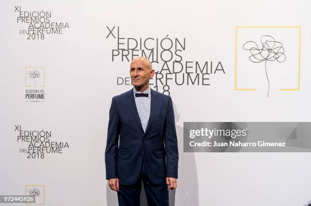 Modesto Lomba attends 'Academia del Perfume' awards 2018 at Circulo de Bellas Artes on June 12, 2018 in Madrid, Spain.