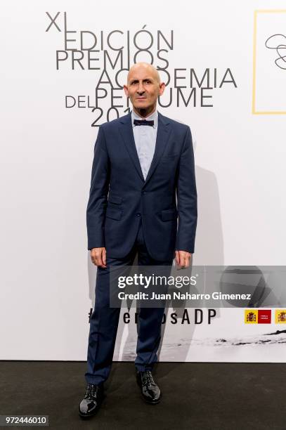 Modesto Lomba attends 'Academia del Perfume' awards 2018 at Circulo de Bellas Artes on June 12, 2018 in Madrid, Spain.