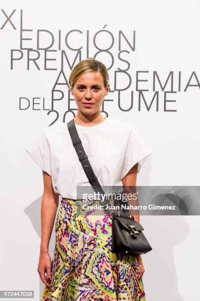 Claudia Osborne attends 'Academia del Perfume' awards 2018 at Circulo de Bellas Artes on June 12, 2018 in Madrid, Spain.