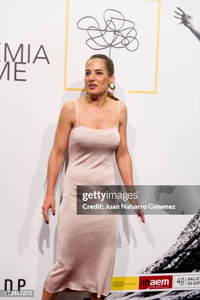 Ana Bono attends 'Academia del Perfume' awards 2018 at Circulo de Bellas Artes on June 12, 2018 in Madrid, Spain.