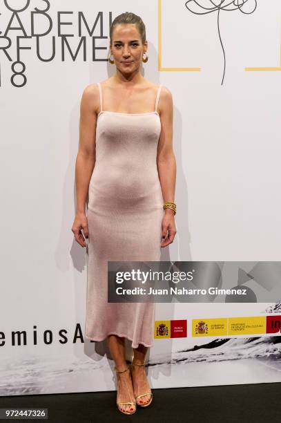 Ana Bono attends 'Academia del Perfume' awards 2018 at Circulo de Bellas Artes on June 12, 2018 in Madrid, Spain.