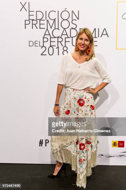 Vega Royo Villanova attends 'Academia del Perfume' awards 2018 at Circulo de Bellas Artes on June 12, 2018 in Madrid, Spain.