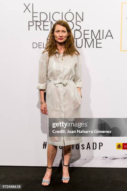 Olga Liggeri attends 'Academia del Perfume' awards 2018 at Circulo de Bellas Artes on June 12, 2018 in Madrid, Spain.