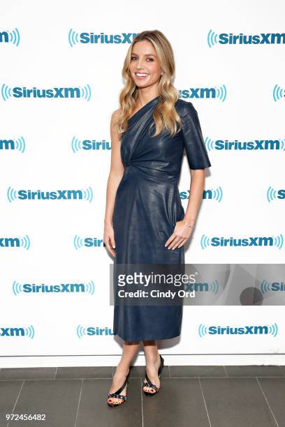 Annabelle Wallis takes part in SiriusXM's Town Hall with the cast of 'Tag' hosted by SiriusXM's Michelle Collins on June 12, 2018 in New York City.