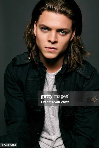 Actor Alex Hogh Andersen is photographed on August 10, 2017 in Los Angeles, California.