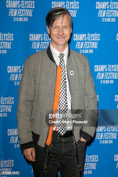 John Cameron Mitchell attends the 7th Champs Elysees Film Festival at Cinema Gaumont Marignan on June 12, 2018 in Paris, France.