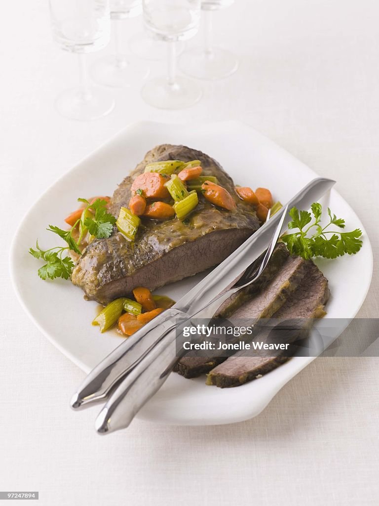 Beef brisket for Passover