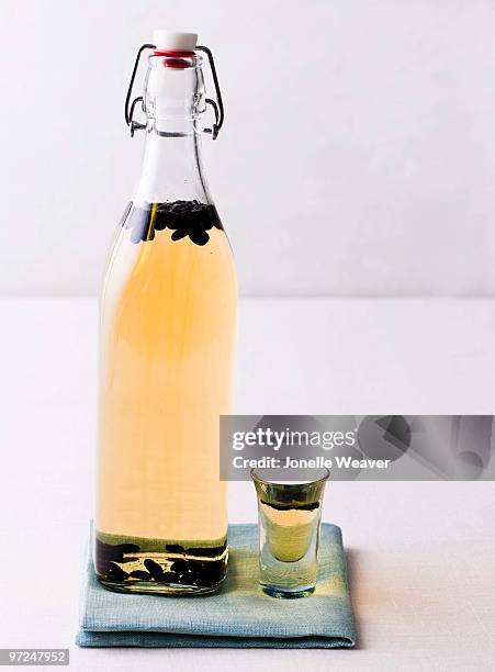 russian vodka - vodka-shot foto e immagini stock