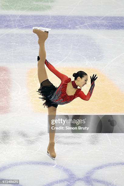 Winter Olympics: Japan Mao Asada in action during Women's Free Skating at Pacific Coliseum. Asada won silver. Vancouver, Canada 2/25/2010 CREDIT:...