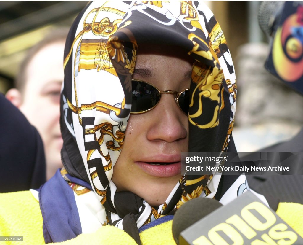 Twenty-year-old mother who was robbed after a serial bandit